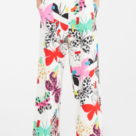 Brand New with Tags in Box - Weekend Max Mara - Flutterflies Pants - Picture 4 of 10